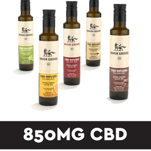 850MG CBD - 250ML Infused Olive Oil