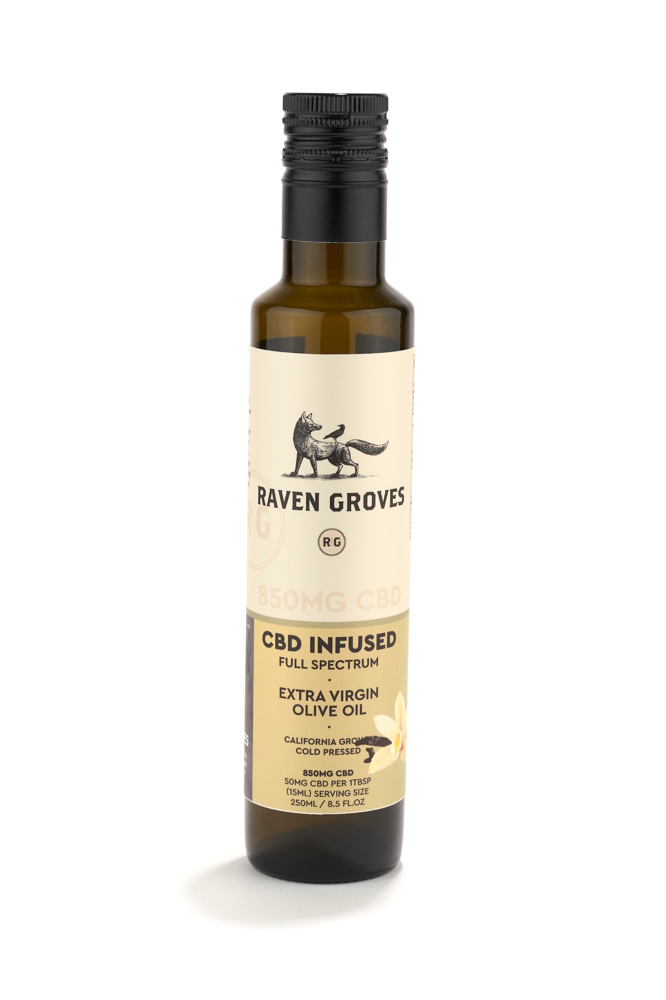 850MG CBD - 250ML Infused Olive Oil